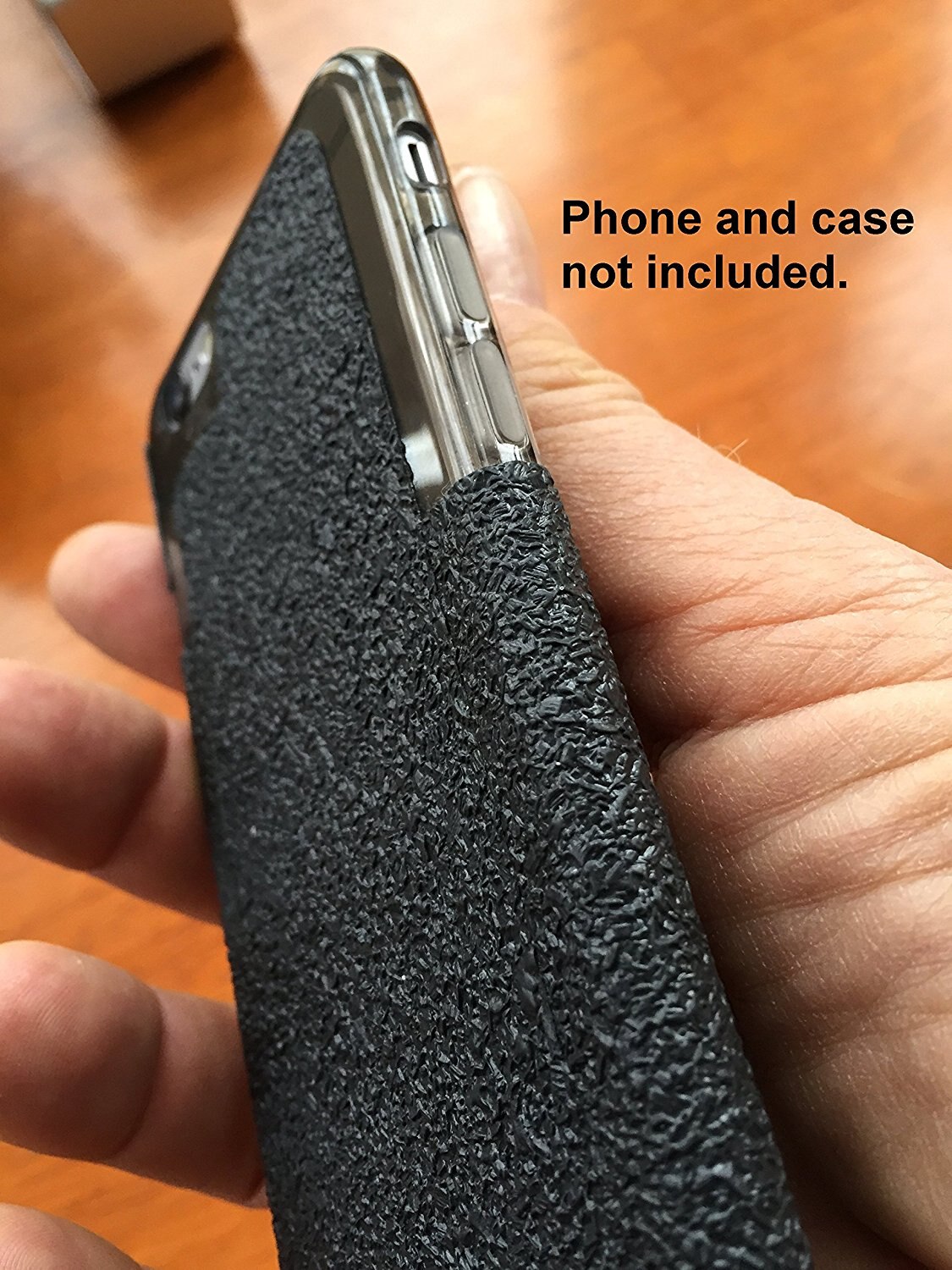 5x Grips Material Sheet Black Textured Rubber Grip Tape for Guns, Cell Phones, Cameras, Knives, Tools