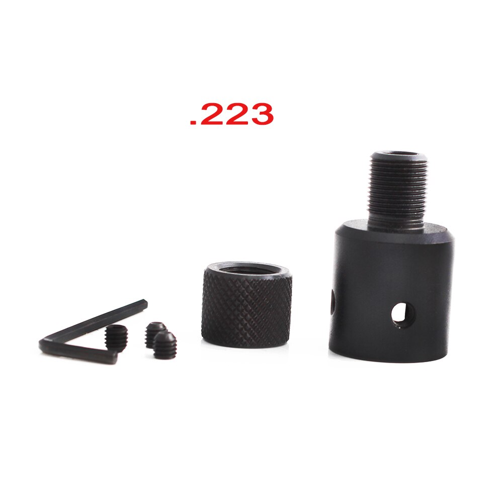 1022 10/22 Barrel End Thread Protector Muzzle Brake Adapter 1/2×28 5/8×24 Combo .223 .308 Compensator