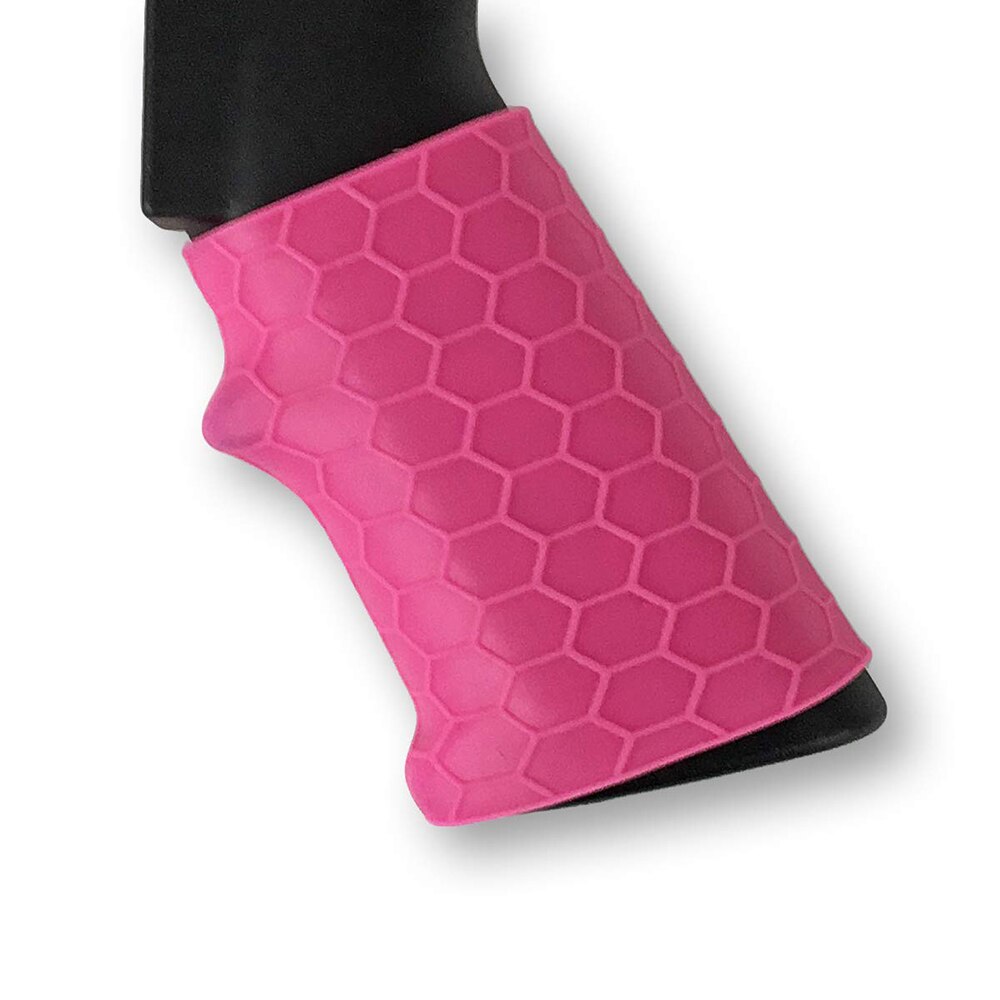 Rubber Grip Cover Covert Clutch Universal Tactical Grip Sleeve with Hex Pattern