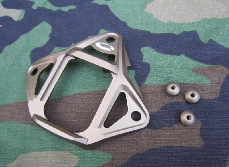 CQC Aluminum Airsoft Tactical Helmet VAS Shroud Skeleton Three-Hole NVG Mount Fast Mich Helmet Accessories