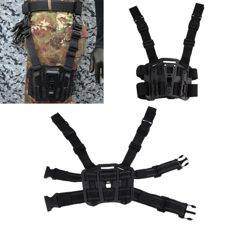 Tactical Drop Leg Thigh Rig Holster Platform Panel Plate for SERPA CQC Holsters