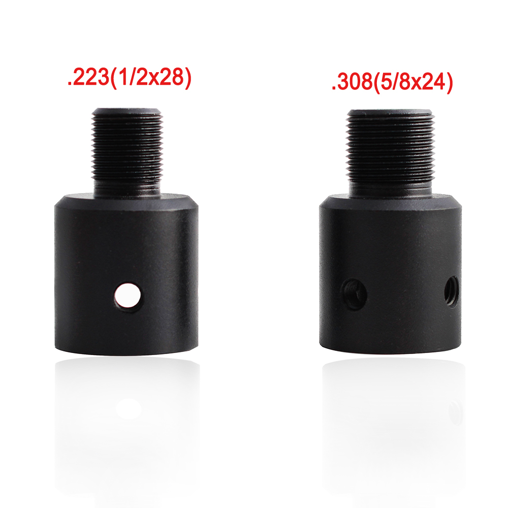 Ruger 1022 10/22 Barrel End Thread Protector Muzzle Brake Adapter 1/2×28 5/8×24 Combo .223 .308 Compensator