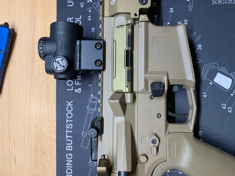 Tactical .223 5.56 Ambidextrous Safety Selector switch Mil-Spec Steel