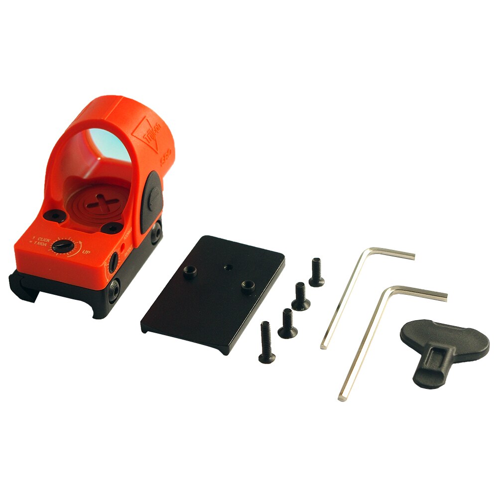 Magorui Colorful RMR SRO Red Dot Sight Collimator Glock / Rifle Reflex Sight Scope fit 20mm Weaver Rail For Hunting Rifle