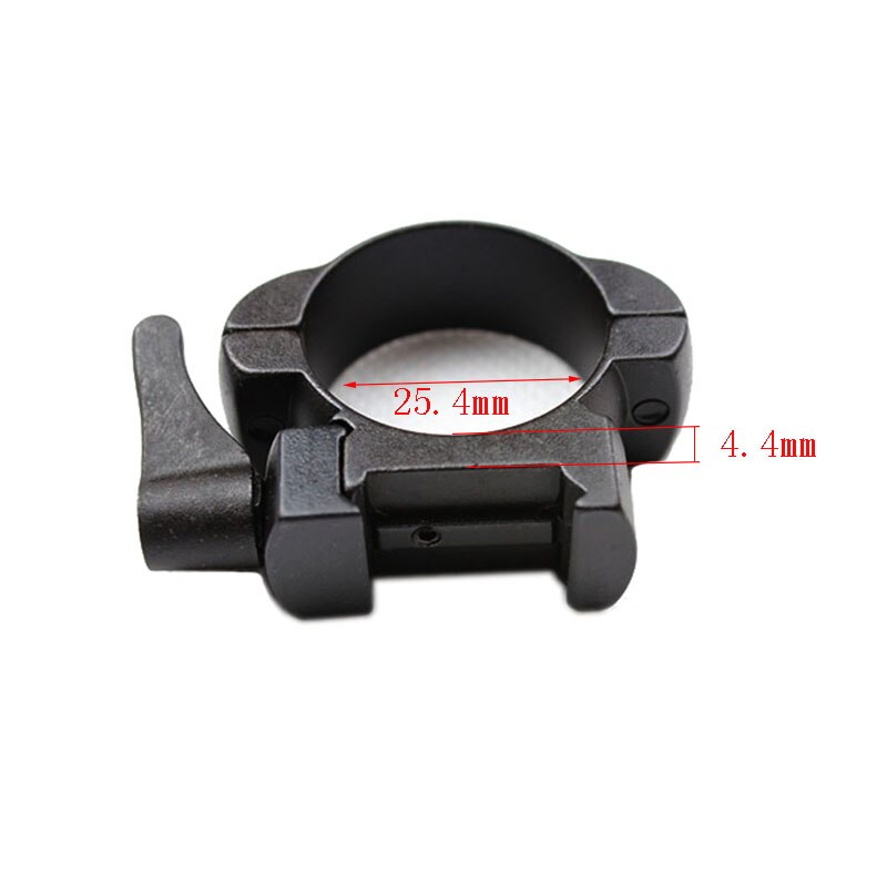 Steel bracket ring mount Diameter In 25.4mm