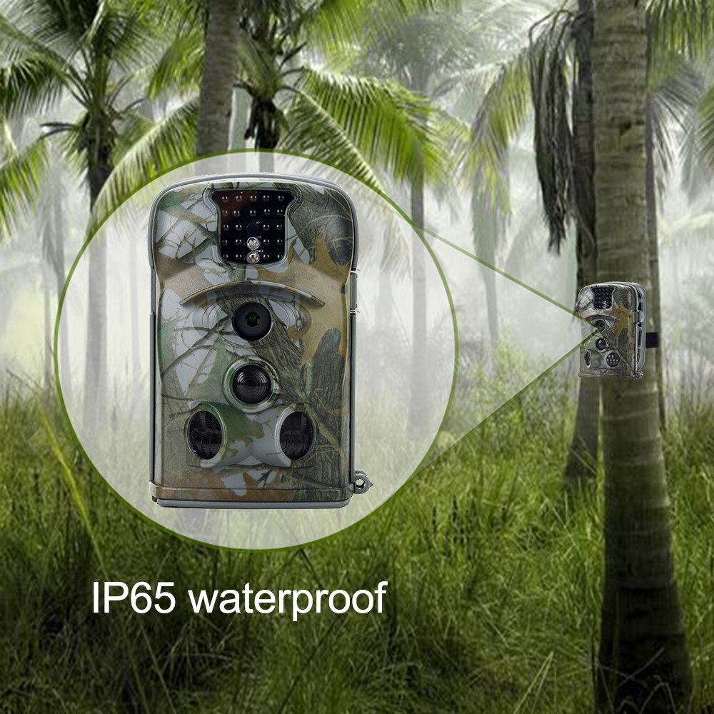 940nm LED Hunting Camera Trail Cameras HC5210A  20MP 1080P(30fps） IP65 Photo Trap 0.3s Trigger Wildlife Surveillance Cams Track