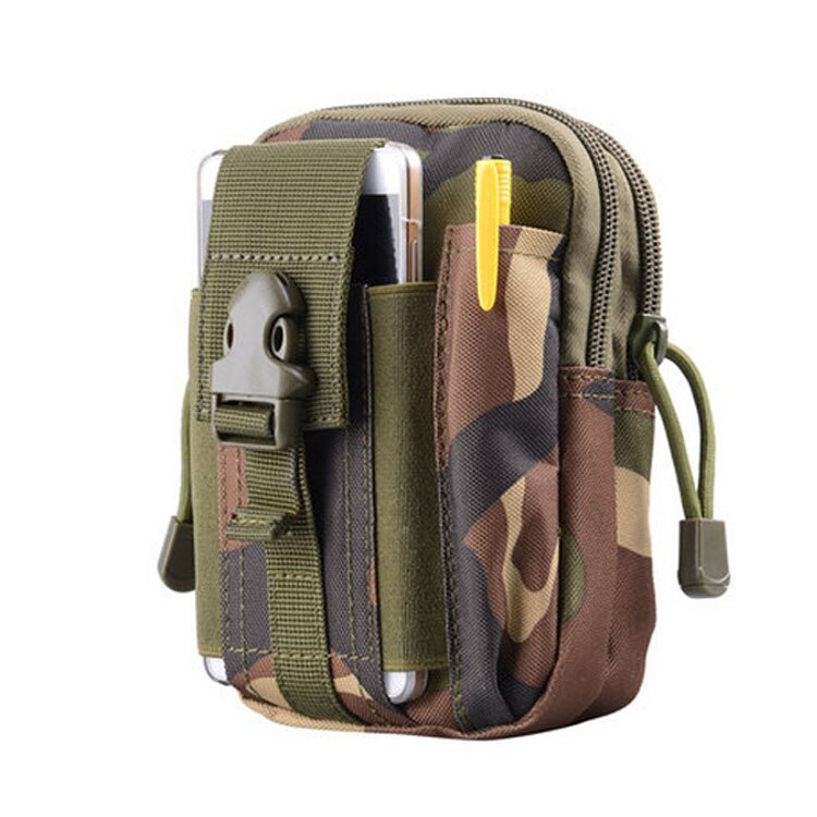 Airsoft Tactical Phone Pouch Molle Hunting Bags Belt Waist Bag Military Pack Outdoor Pouches Phone Case Pocket with Strap