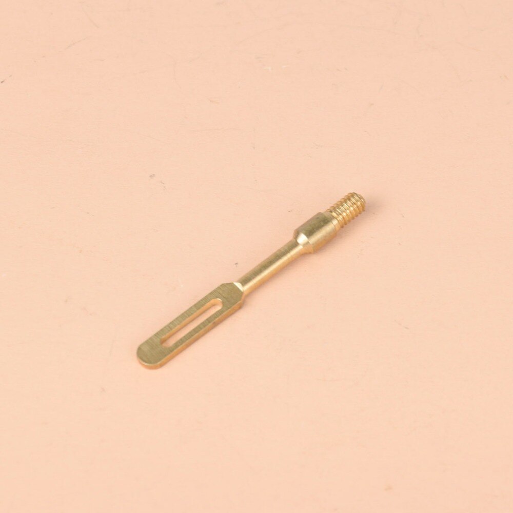 .22 .30 .40 410GA 12GA Gun Cleaning Jags Brush Kit Brass Spear Pointed Jags Slotted Cleaning Patch Loops Gun Cleaning Brush Kit
