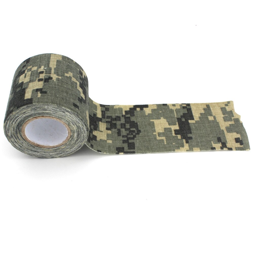Outdoor Bionic Camouflage Cloth Tape Cotton Cloth Substrate Equipment Winding Tape 4.5*500cm