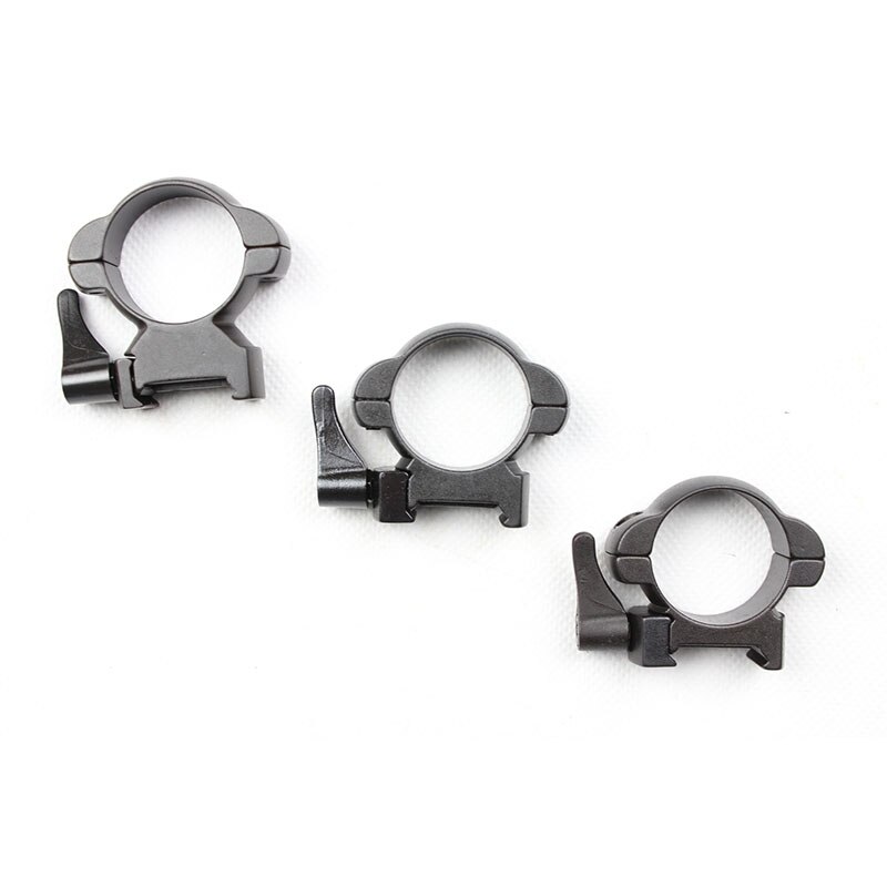 Move tactical Weaver Mount ring Quick Release Cantilever 21mm picatinny Rails High Medium Low style QD steel scope mount ring