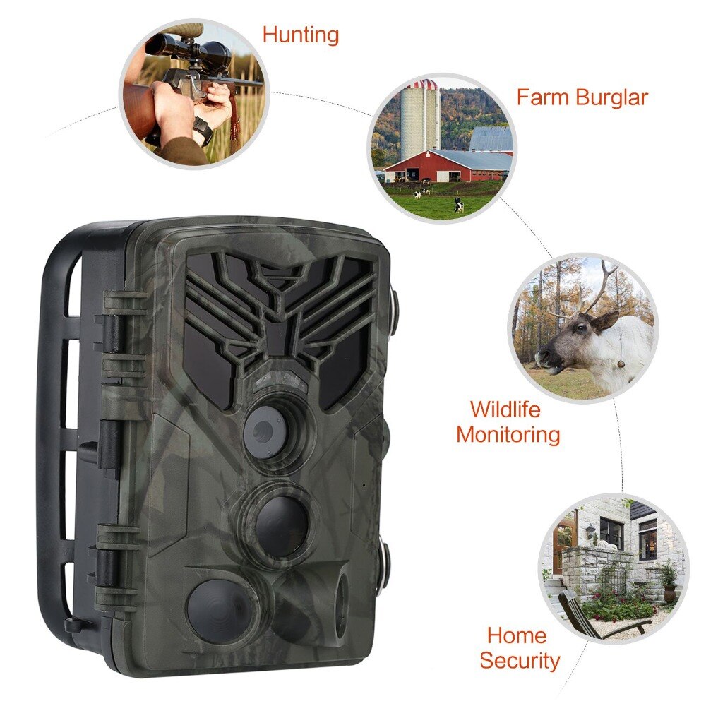 Live Show Trail Camera Wifi APP Bluetooth Control Live Stream Hunting Cameras WiFi830 24MP 1296P Night Vision Photo Traps