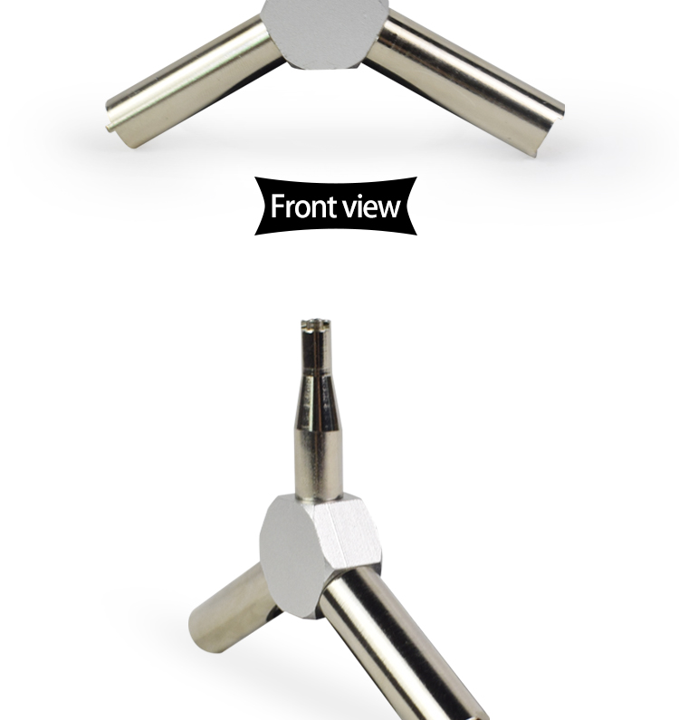 Multi-functional Triangular valve key tool for gas part