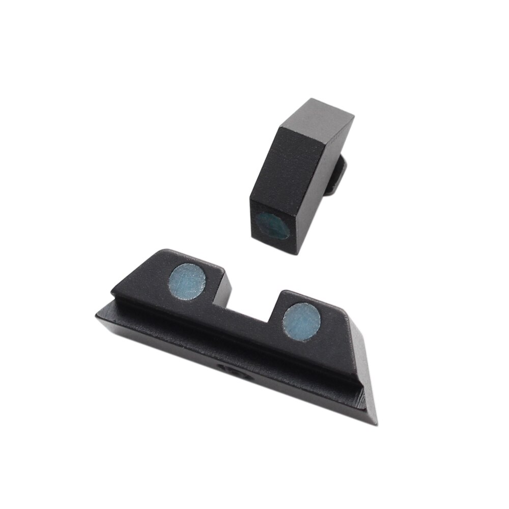 Hunting Handgun Pistol Glow Sight Green Dot for Glock 17/19/22/23/24/26/27/33/34/35 In Day and Night Use