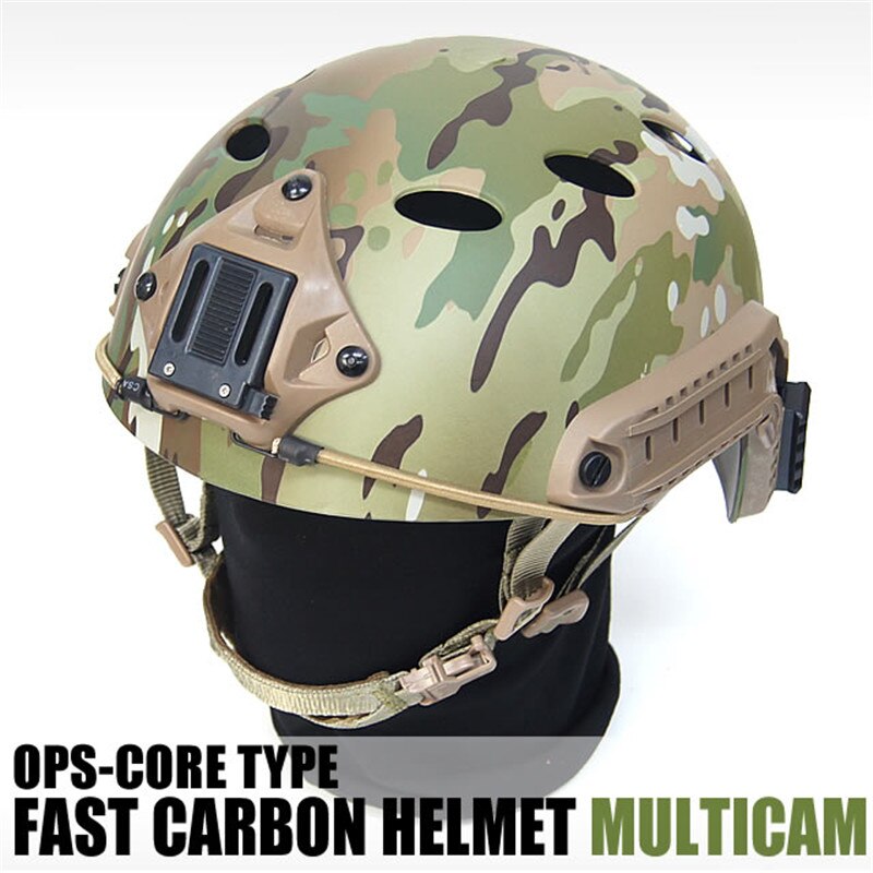 Airsoft Military Tactical PJ Type Fast Jumping Protective Helmet CS WarGame Army Hunting Paintball Accessories Fast PJ Helemt