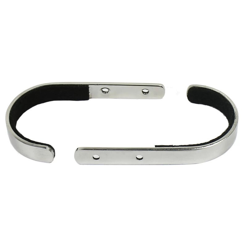 2 Pieces Wall Mounted Storage Rack J-Hook Rifle Shot gun Hung Up Hangers Set Anti-Scratch Stainless Steel Gun Hook