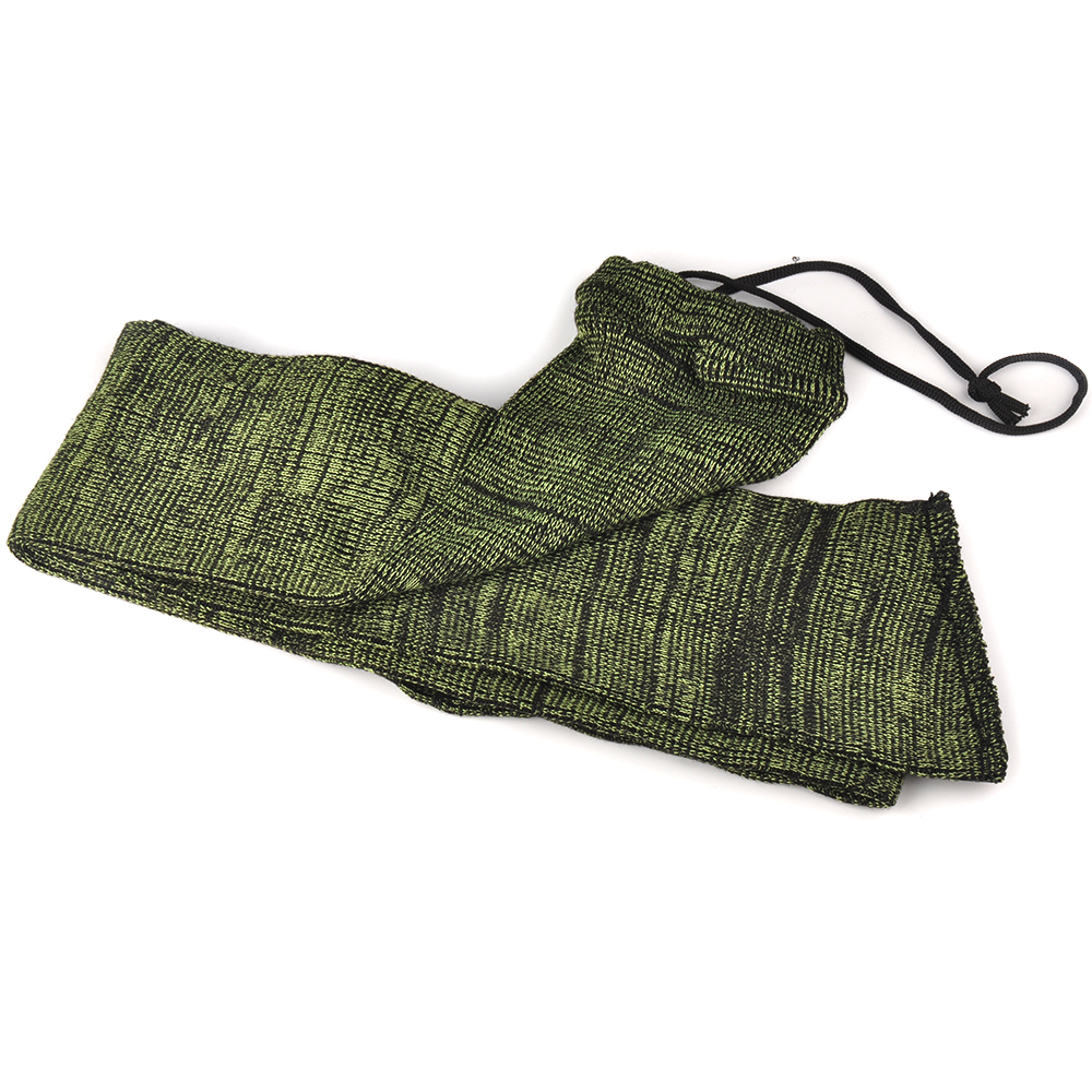 54″ Rifle Knit Air Gun Sock Polyester Silicone Treated Gun Sock Dustproof Rifle Fishing Rod Sock Protection Cover Bag Case
