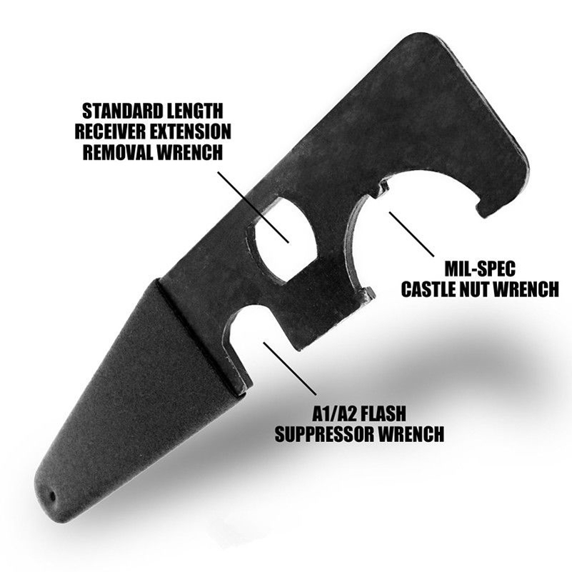 Tactical AR15 Enhanced Spanner Armorer Wrench Gunsmith Tool Castle Nut A1/A2 Muzzle Brake Free Shippping