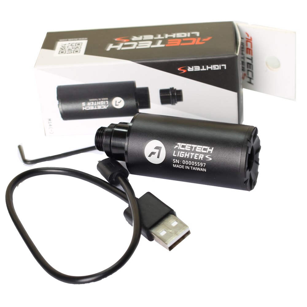 New Type Acetech Lighter S Green Tracer Unit Light Designed for Airsoft Gun Pistol