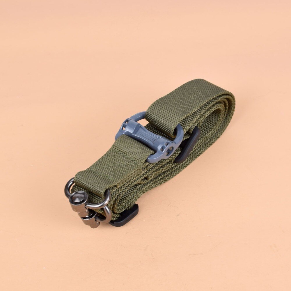 Military 2 Points Adjustable MS4 Dual QD Tactical Rifle Sling Hunting Nylon Gun Strap Tactical Mount Safety Gun Straps