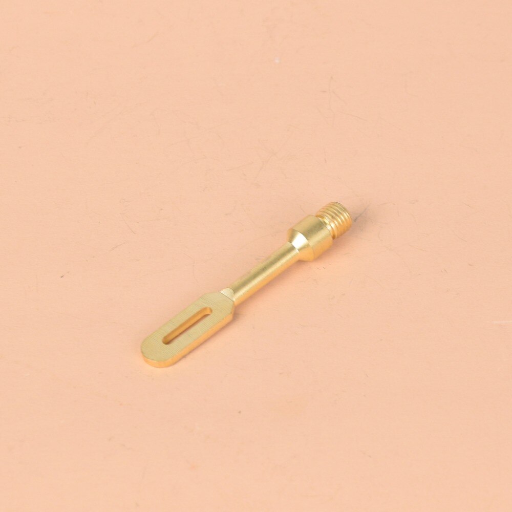 .22 .30 .40 410GA 12GA Gun Cleaning Jags Brush Kit Brass Spear Pointed Jags Slotted Cleaning Patch Loops Gun Cleaning Brush Kit