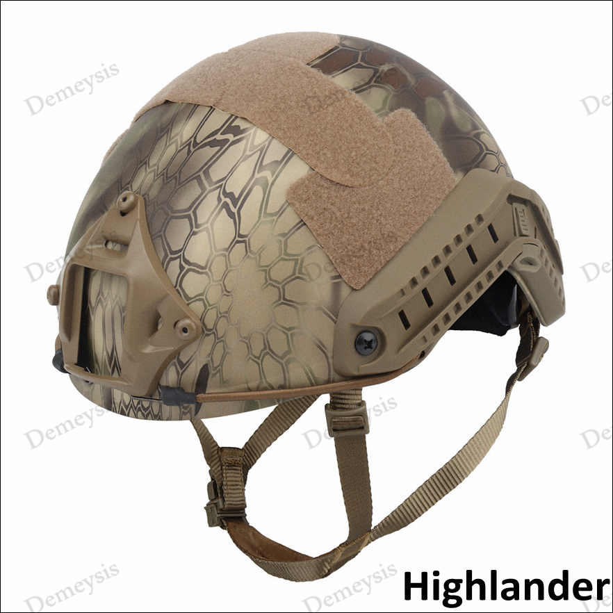 Tactical Helmet FAST MH Type Airsoft Paintball Head Protective Gear Outdoor Sport Cs Game Army Combat Camouflage Helmets