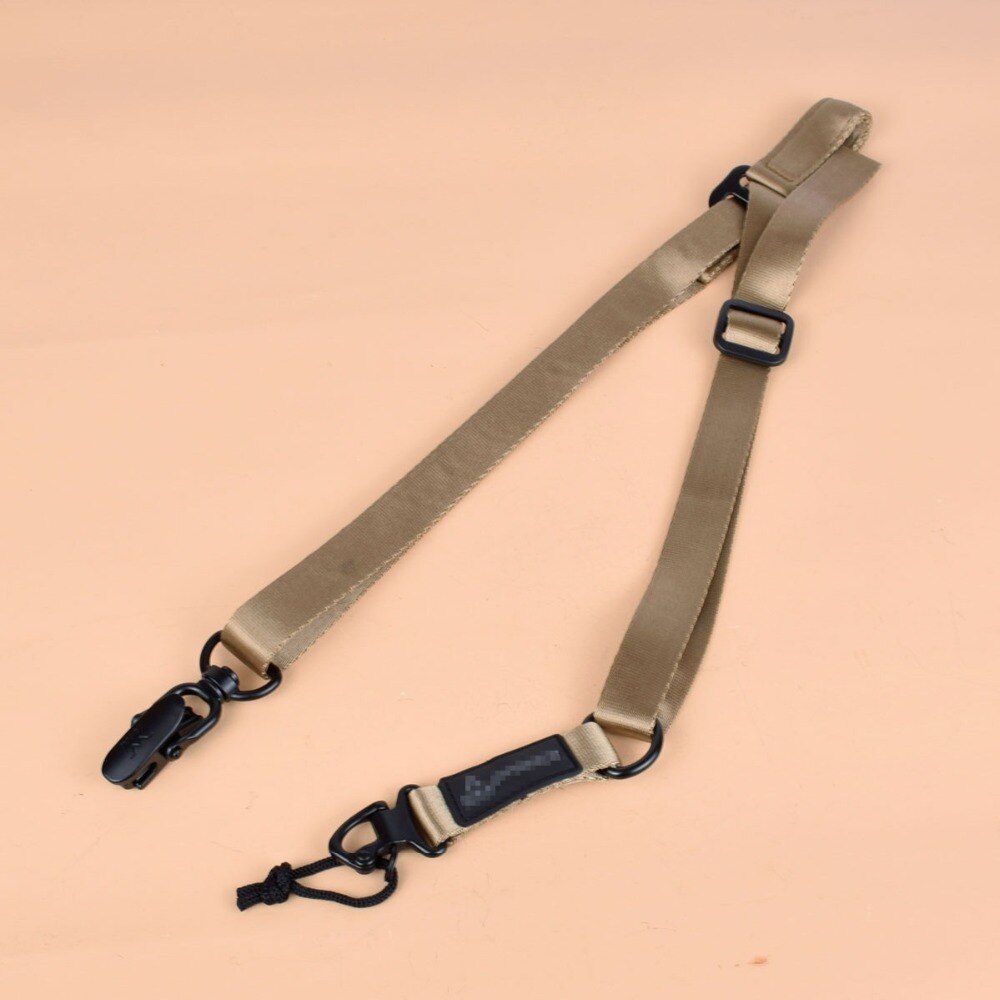 MS2 double 2 point Tactical Multi-Mission Rifle Sling Gun Strap System Mount Set Suitable GBB AEG Stock QD Sling Swivel