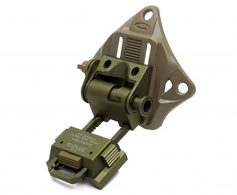 CQC Aluminum L4G19 Airsoft Tactical Helmet NVG Mount Helmet Shroud For Night Vision Goggle AN/PVS-7 14 15 18 21