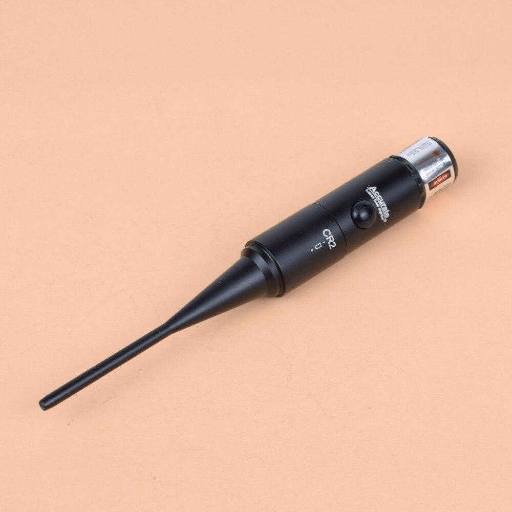 Hunting Green Red Laser Boresighter Kits Green Red Dot Bore Sight with On Off Switch for .22 to .50 Caliber Riflescope