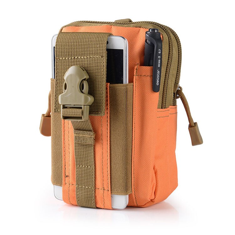 Airsoft Tactical Phone Pouch Molle Hunting Bags Belt Waist Bag Military Pack Outdoor Pouches Phone Case Pocket with Strap