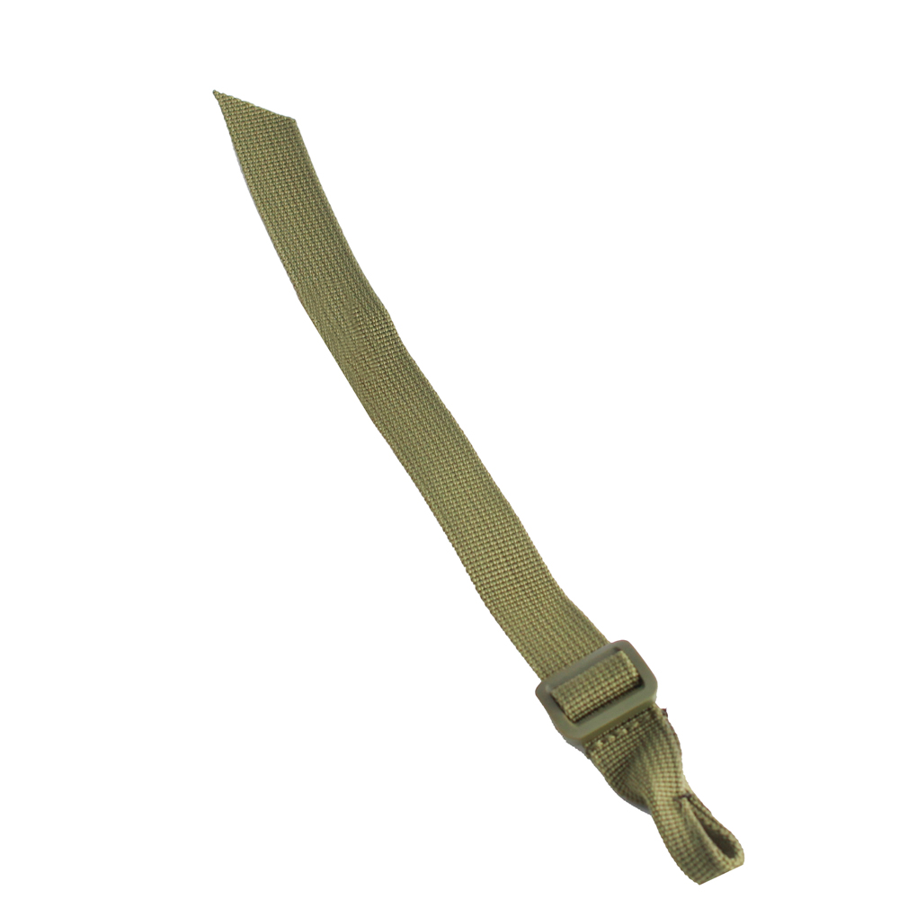 1 Pcs Buttstock Sling Mount Strap Loop Adapter Webbing Rifle Attachment Adjustable Tactical Gun Sling Airsoft Sling