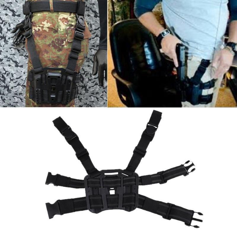 Tactical Drop Leg Thigh Rig Holster Platform Panel Plate for SERPA CQC Holsters