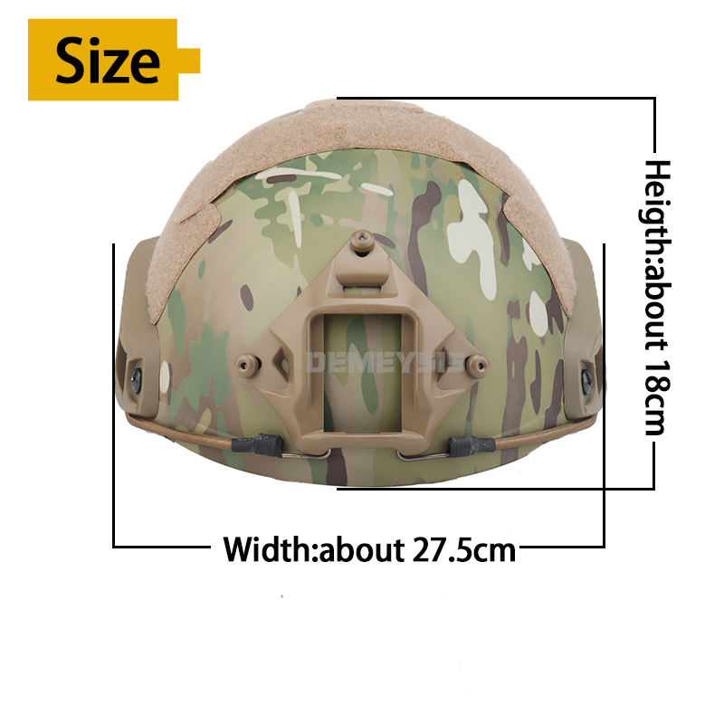 MH Type Paintball CS Game Sports Army Combat Wargame Protective Helmet