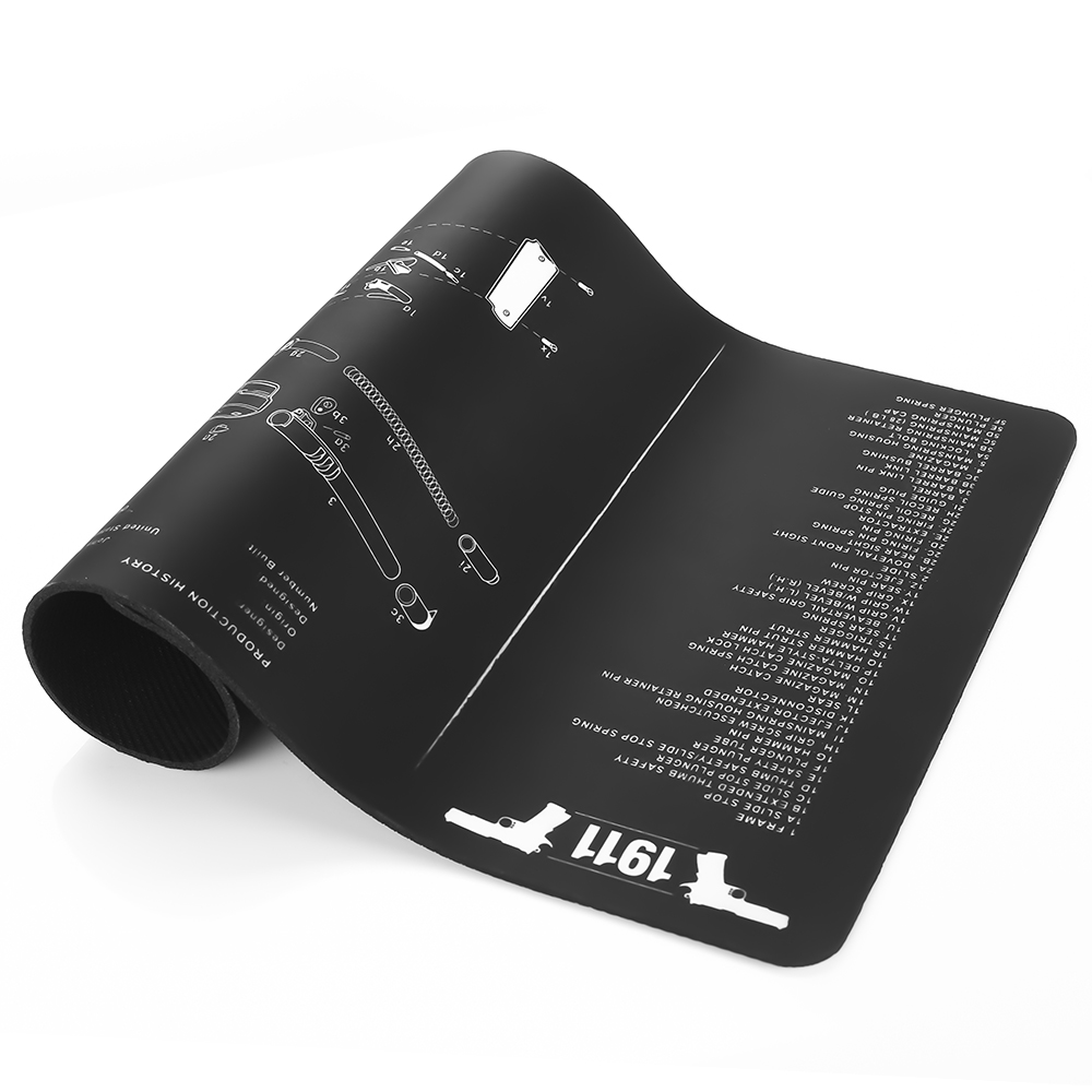 P226 P229 XD 1911 Glock Gun Cleaning Rubber Mat 17″x11″