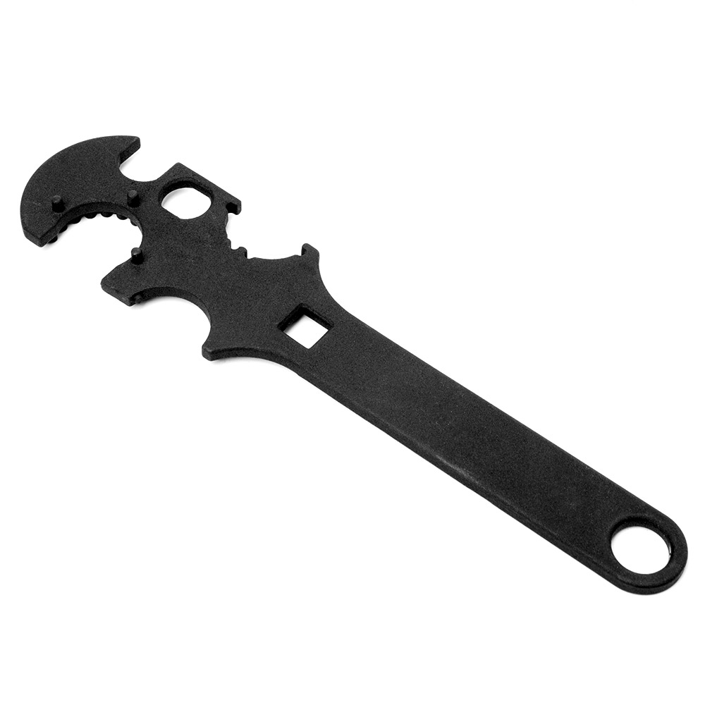 AR 15 Armorer Wrench Heavy Duty Multi-functional Tool Compatible with Most 16 and AR Variants  Strong Durable Metal Tool