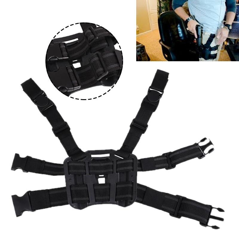 Tactical Drop Leg Thigh Rig Holster Platform Panel Plate for SERPA CQC Holsters