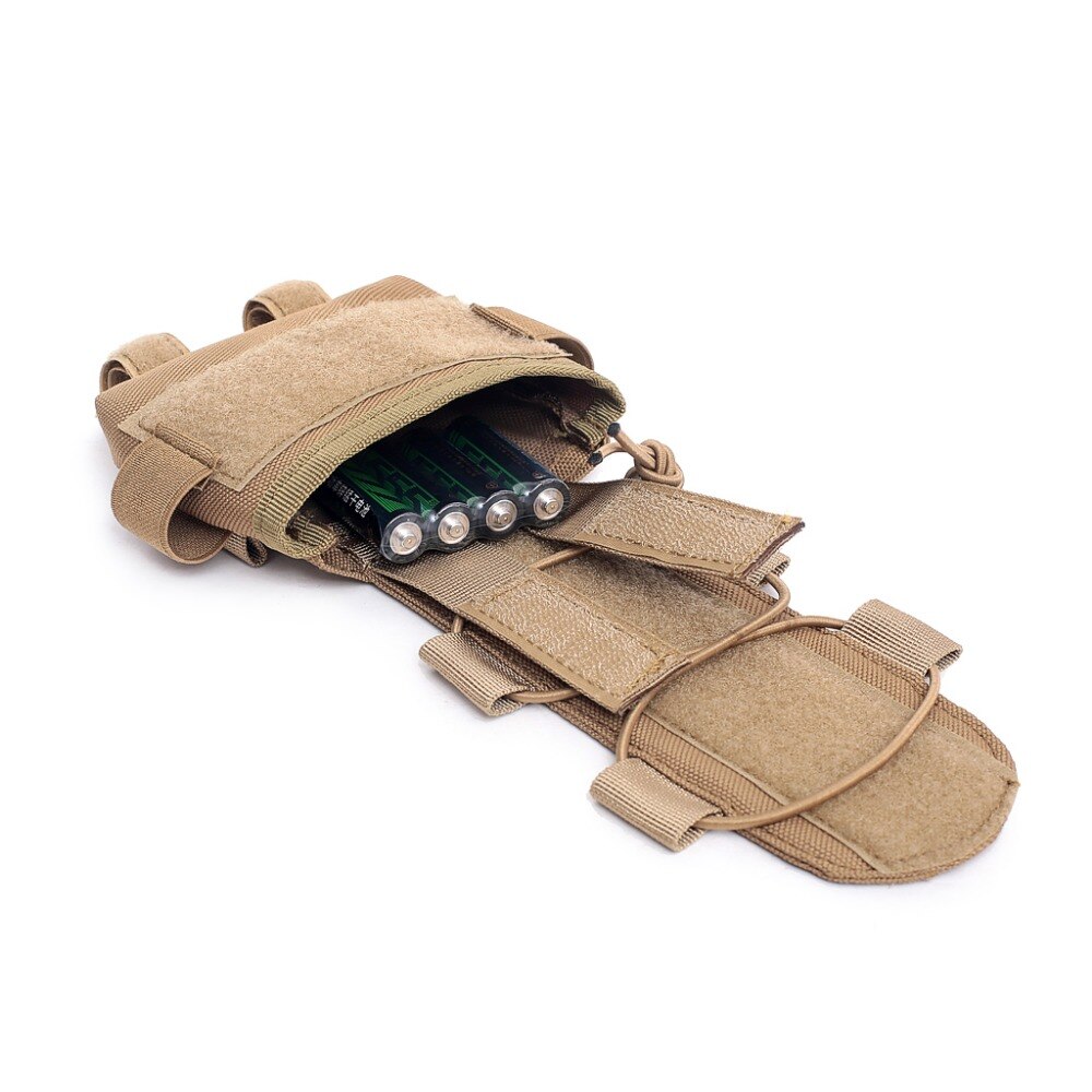 Tactical Helmet Battery Pouch MK2 Battery Case Fast Helmet Counterweight Pack Camo Utility Hunting Airsoft Helmet Battery Bags