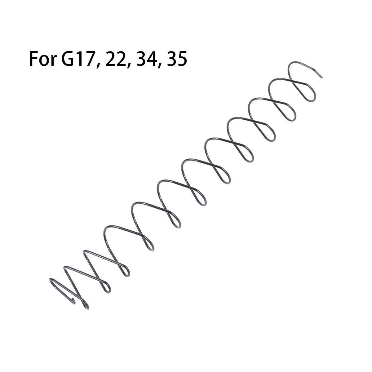 Steel Magazines Base Pad Spring Mag Extension Spring for Glock G17/19/22/23/34/35 M&P 5/6