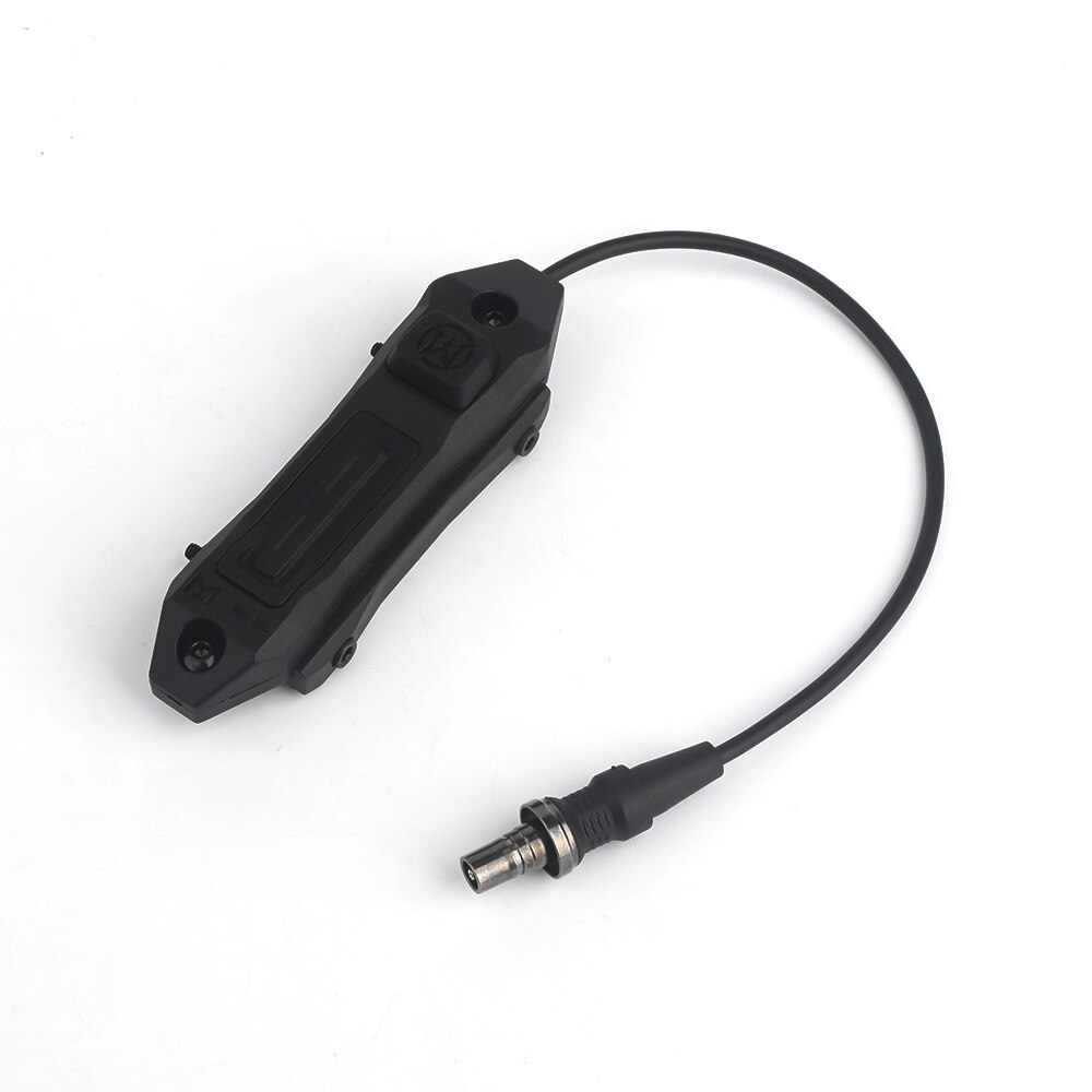 Airsoft Surefir M300 M600 Scout Light Dual Button Tape Switch Hunting Rifle Augmented Switch for Keymod M-lok Picatinny