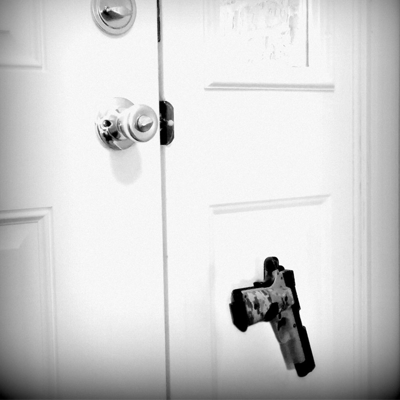 Tactical Gun Magnet Mount Magnetic Holster 25LB