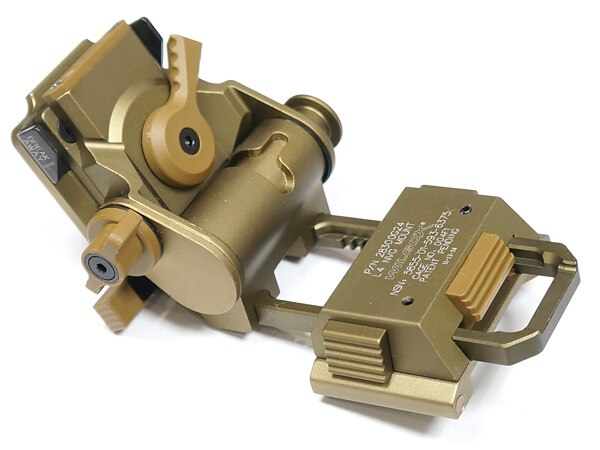 CQC Aluminum L4G24 Airsoft Tactical Helmet NVG Mount For Night Vision Goggle AN/PVS-7 14 15 18 21