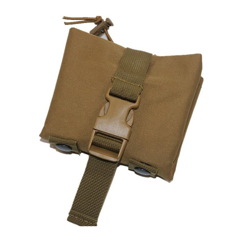CQC Tactical Molle Folding Dump Drop Magazine Pouch Airsoft Paintball Military Outdoor Hunting Tool