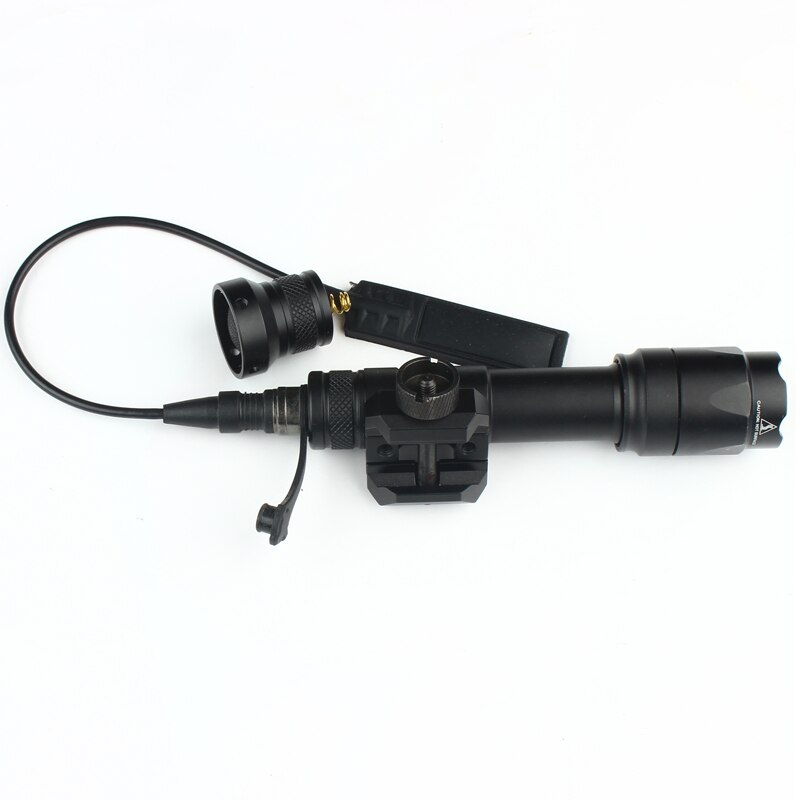 400 Lumen Tactical SF M600B Scout Light Lanterna Airsoft Flashlight Tactical Hunting Weapon Light with Dual Function Swtich-61