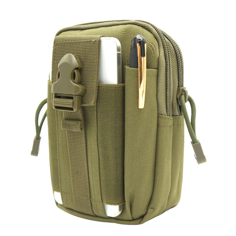 Airsoft Tactical Phone Pouch Molle Hunting Bags Belt Waist Bag Military Pack Outdoor Pouches Phone Case Pocket with Strap