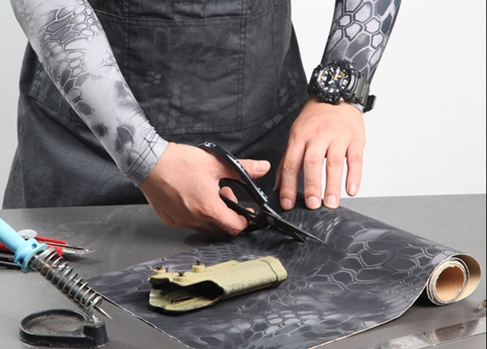 Outdoor Military Camouflage Adhensive Tape 150x20cm Multifunction Wrap Tape for Combat Hunting Camping Fishing