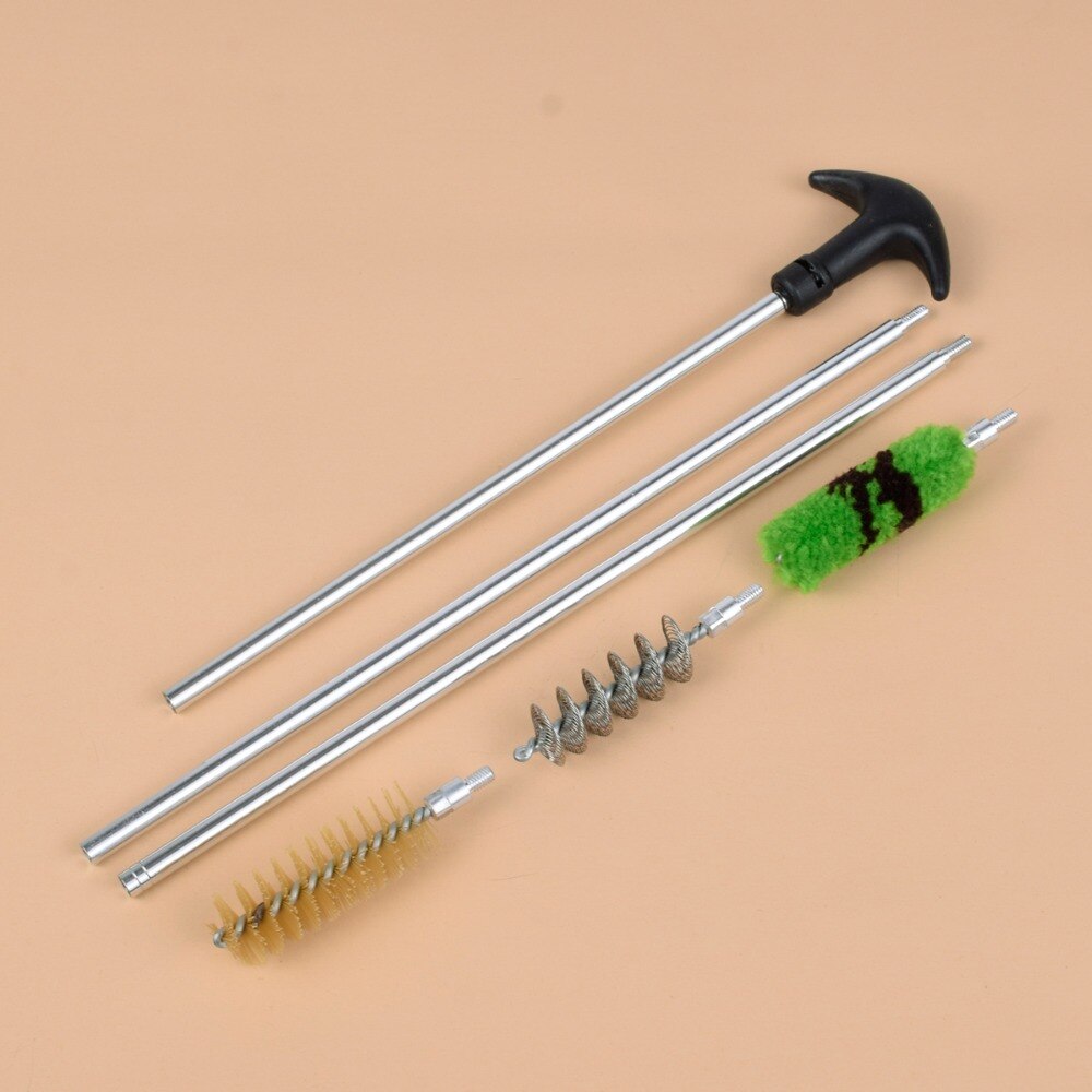 20 GA Gun Cleaning Brush Rod Weapons Cleaning Kit Aluminum For 20GA Caliber Gauge Gun Hunting Rifle