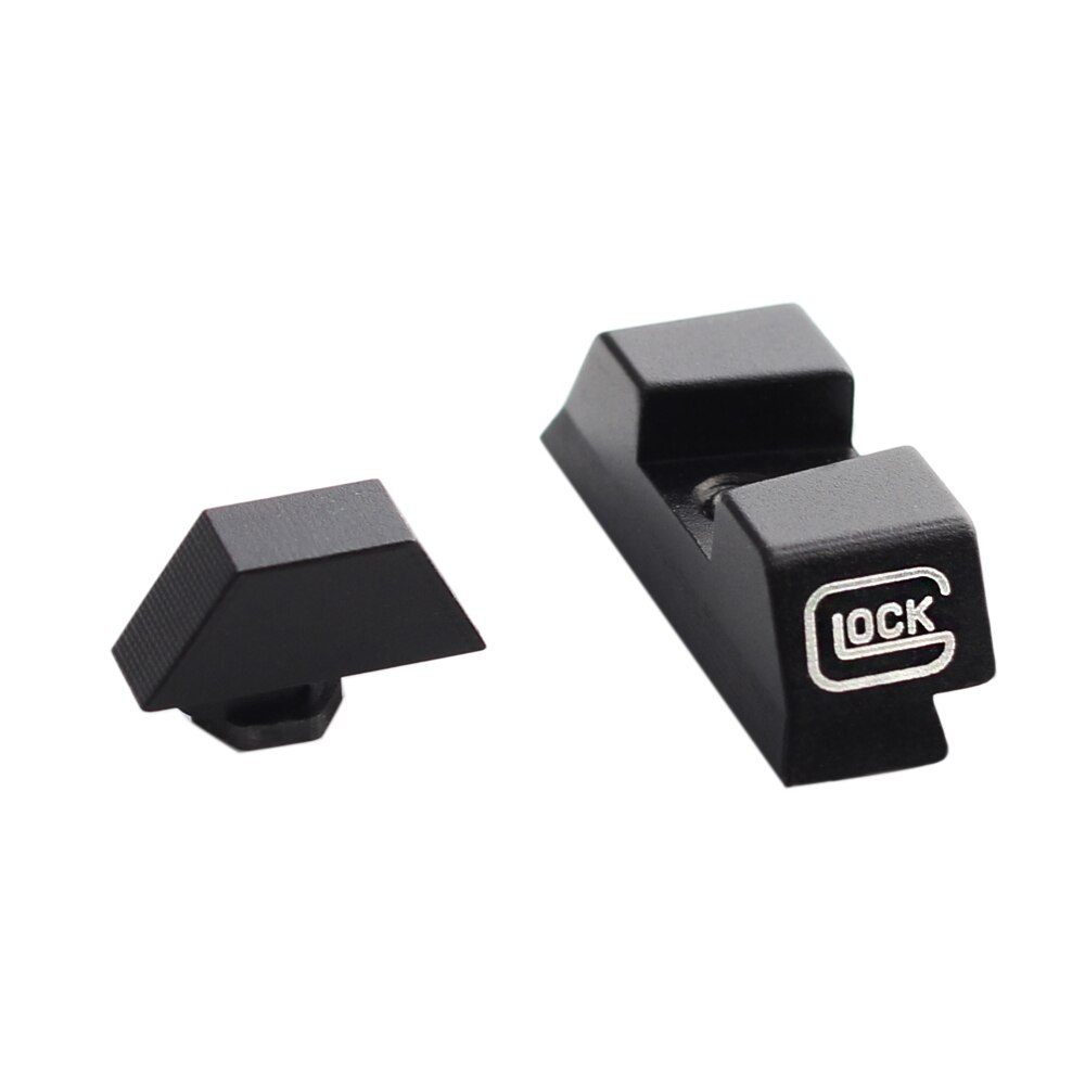 Hunting Handgun Pistol Glow Sight Green Dot for Glock 17/19/22/23/24/26/27/33/34/35 In Day and Night Use