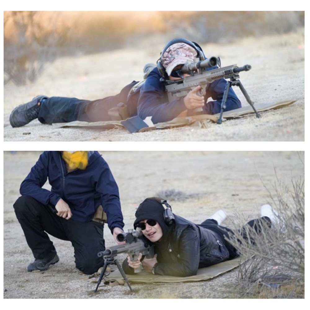 1000D Tactical Shooting Mat Lightweight Roll Up Camping Mat Non-slip Hunting Gun Pad Waterproof Picnic Blanket Hunting Accessory