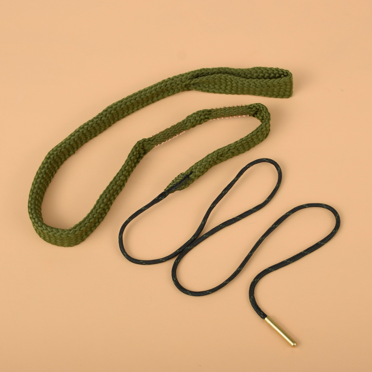 Pro .22cal 5.56mm .38cal 9mm nato Brass bore snake rifle/pistol Gun cleaner boresnake Rope Rifle Barrel Hunting Gun cleaning kit