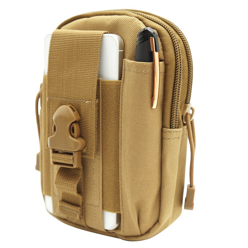 Airsoft Tactical Phone Pouch Molle Hunting Bags Belt Waist Bag Military Pack Outdoor Pouches Phone Case Pocket with Strap