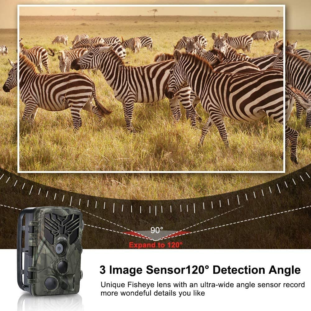 Live Show Trail Camera Wifi APP Bluetooth Control Live Stream Hunting Cameras WiFi830 24MP 1296P Night Vision Photo Traps